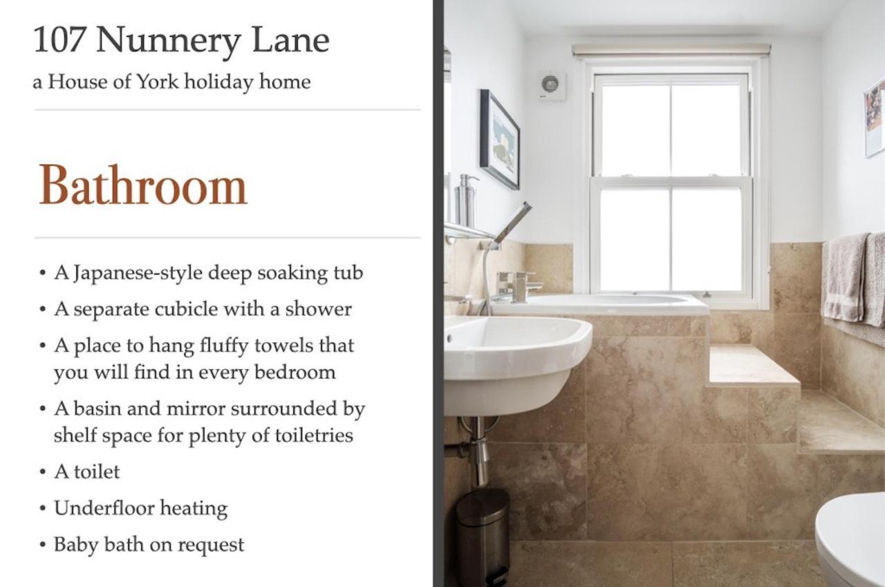 107 Nunnery Lane - A House Of York Holiday Home Екстер'єр фото
